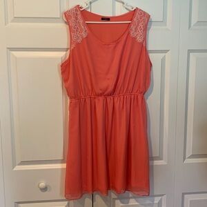 Sweet coral spring Dress!